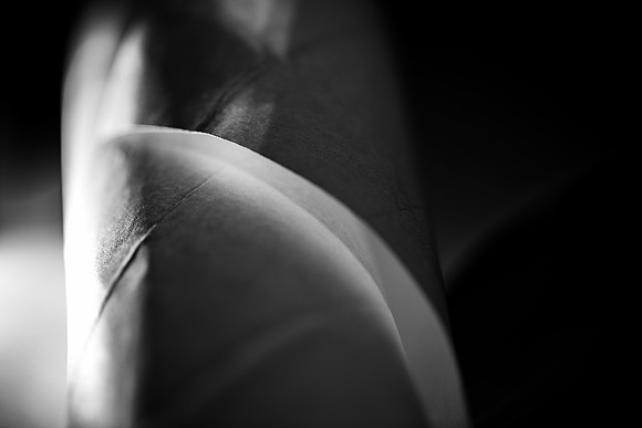 Blank Paper in The Light
